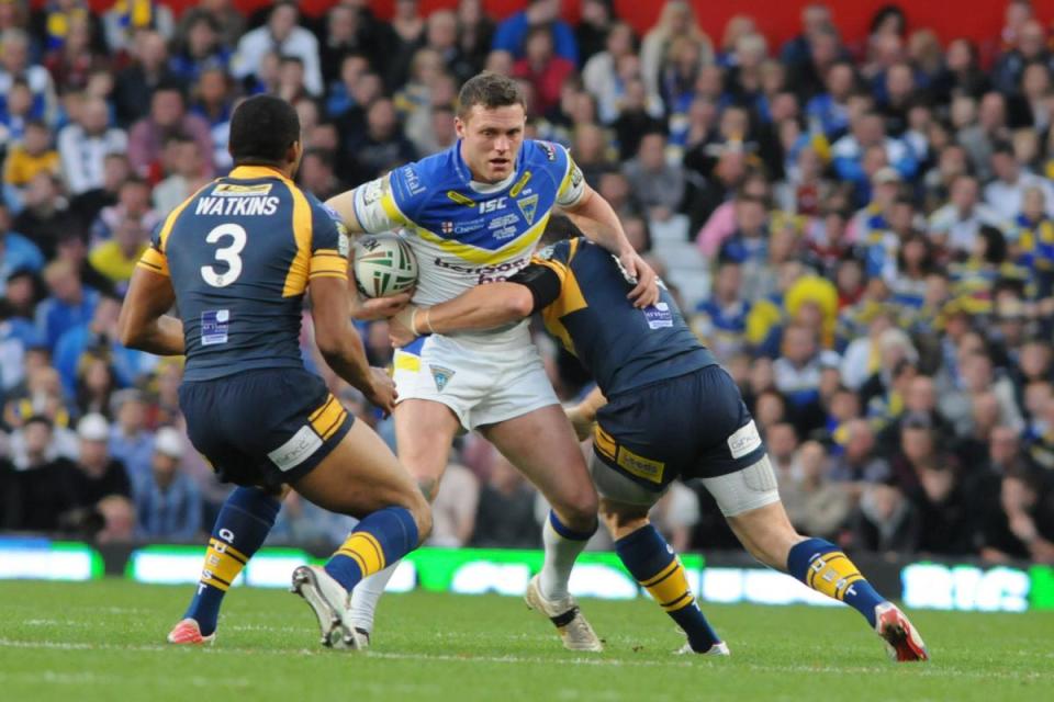Simon Grix played in two Super League Grand Finals for Warrington Wolves <i>(Image: Mike Boden)</i>