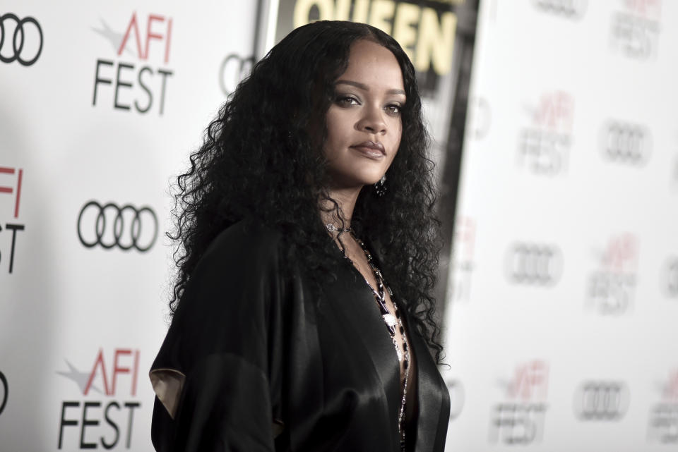 Rihanna attends 2019 AFI Fest opening night premiere of 