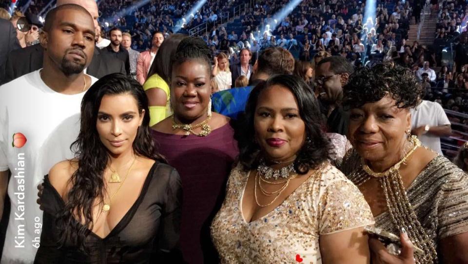 …And she and Kanye West posed alongside the mothers of Eric Garner, Trayvon Martin, Mike Brown and Oscar Grant, who attended as part of Beyonce’s Lemonade performance.