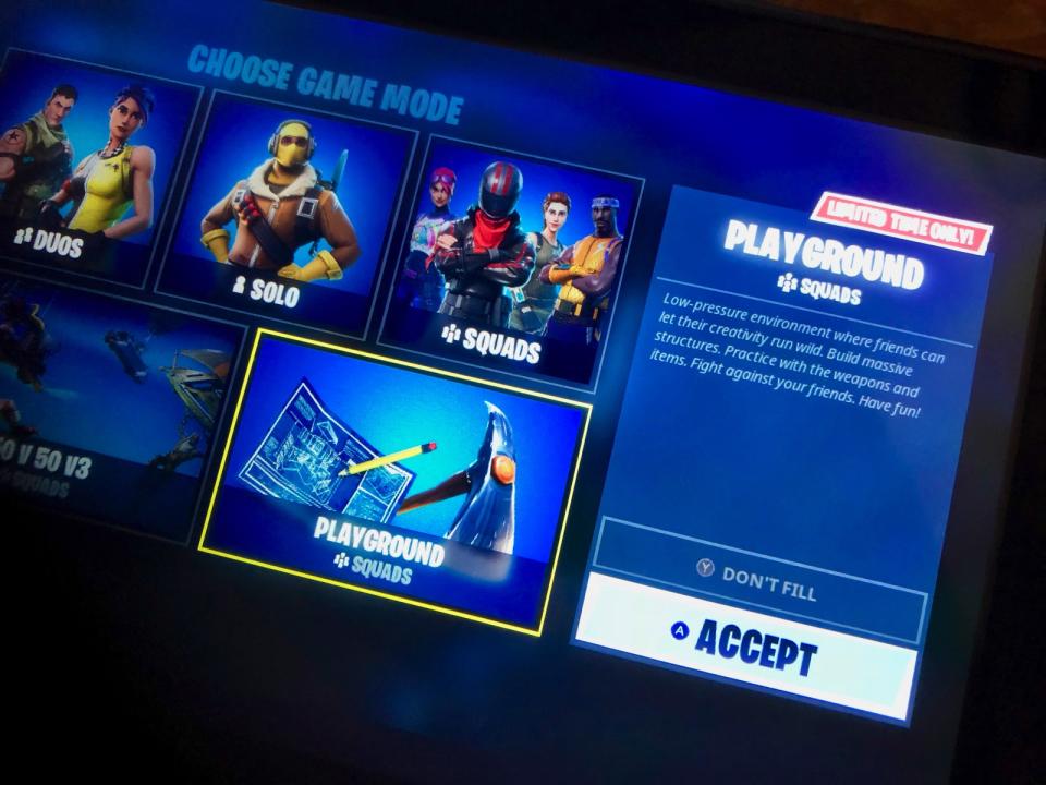 If you've been excited about Fortnite's new four-player practice mode, you're