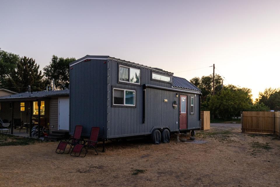 Chasidy Decker bought a 252-square-foot tiny home on wheels and parked it legally in Meridian, Idaho. But she wasn't allowed to live there.