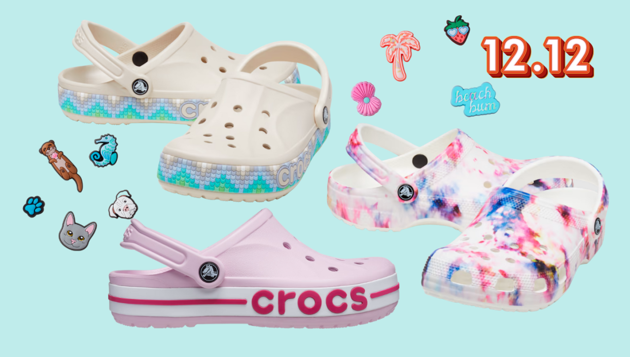 Up to 40% off selected styles and more! (Photo: Crocs)