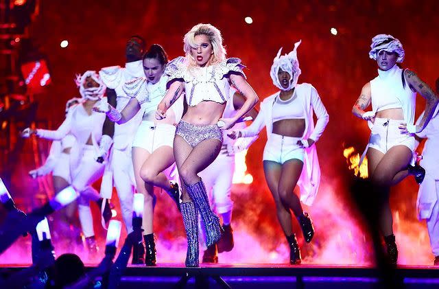 <p>Lady Gaga's performance at the Super Bowl halftime show in 2017 was outstanding but trolls will be trolls, and took to Twitter to body shamer the singer instead. Gaga snapped back at the haters in an Instagram post a few days later. <br></p><p>'I heard my body is a topic of conversation so I wanted to say, I'm proud of my body and you should be proud of yours too. No matter who you are or what you do," she wrote. "I could give you a million reasons why you don't need to cater to anyone or anything to succeed. Be you, and be relentlessly you. That's the stuff of champions.'</p><p><a href="https://www.instagram.com/p/BQPMuhPlaBr/?utm_source=ig_embed&utm_campaign=loading" rel="nofollow noopener" target="_blank" data-ylk="slk:See the original post on Instagram;elm:context_link;itc:0;sec:content-canvas" class="link ">See the original post on Instagram</a></p>