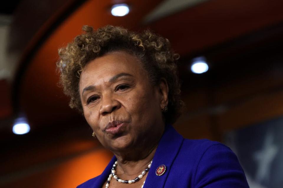 U.S. Rep. Barbara Lee (D-CA) speaks during a news conference at the U.S. Capitol December 8, 2021 in Washington, DC. (Photo by Alex Wong/Getty Images)