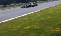 Lotus Formula One driver Romain Grosjean of France drives during the first practice session of the Austrian F1 Grand Prix at the Red Bull Ring circuit in Spielberg, Austria, June 19, 2015. REUTERS/Laszlo Balogh