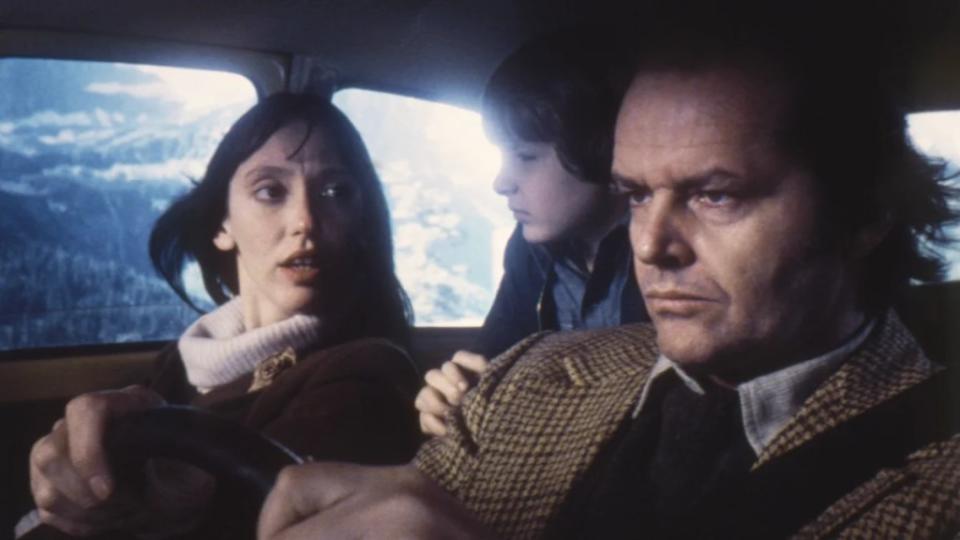 Shelley Duvall, Danny Lloyd and Jack Nicholson in "The Shining"