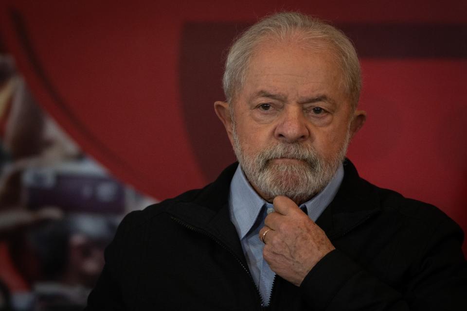 ***ARQUIVO***SÃO PAULO, SP, 21.06.2022 - O ex-presidente Luiz Inácio Lula da Silva (PT). (Foto: Bruno Santos/Folhapress)