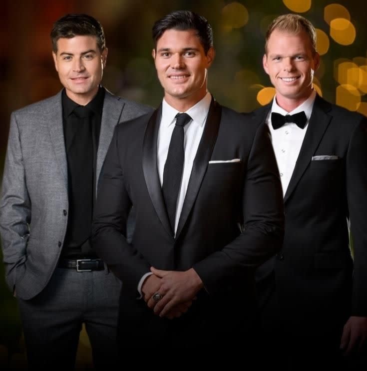 Stu is in the final three vying for Sophie's heart alongside Apollo and Jarrod. Source: Channel 10