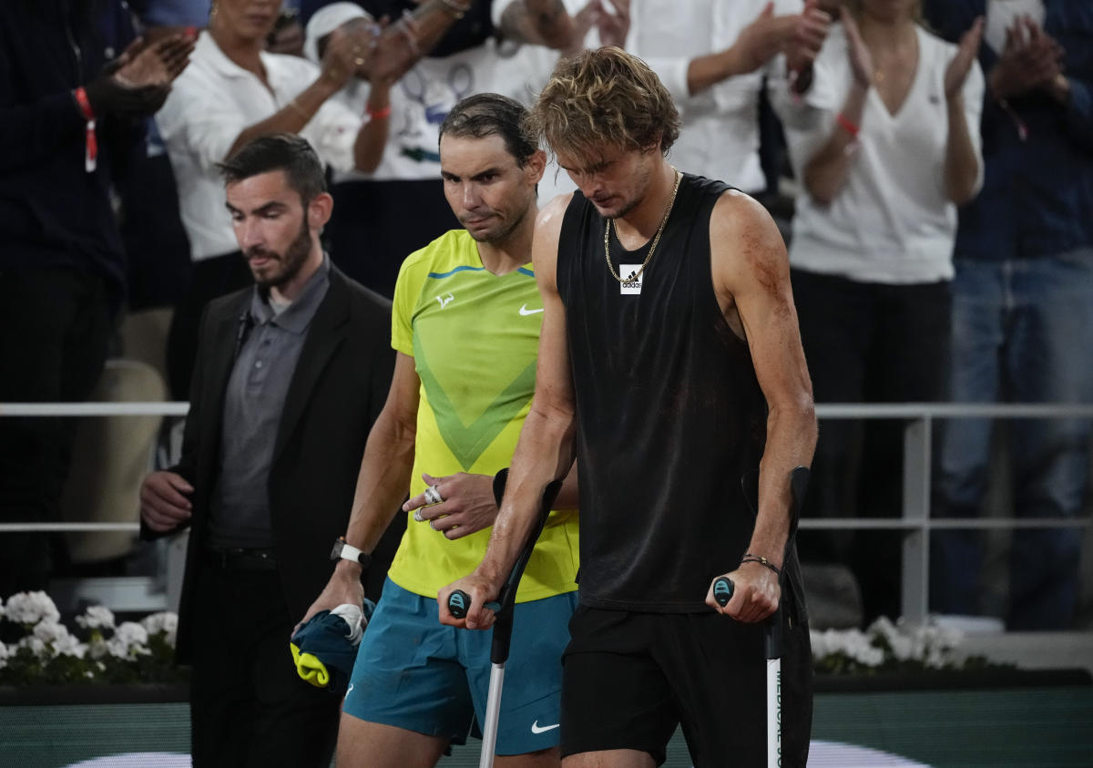 Is Zverev Ankle Broken