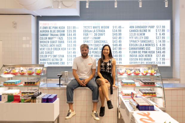 Drummond Munro and Mimi Lam at Superette