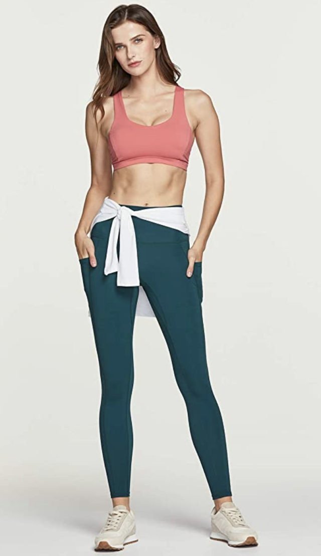 Lorna Jane Lotus Ankle Biter Leggings - Voyage Blue – Key Power