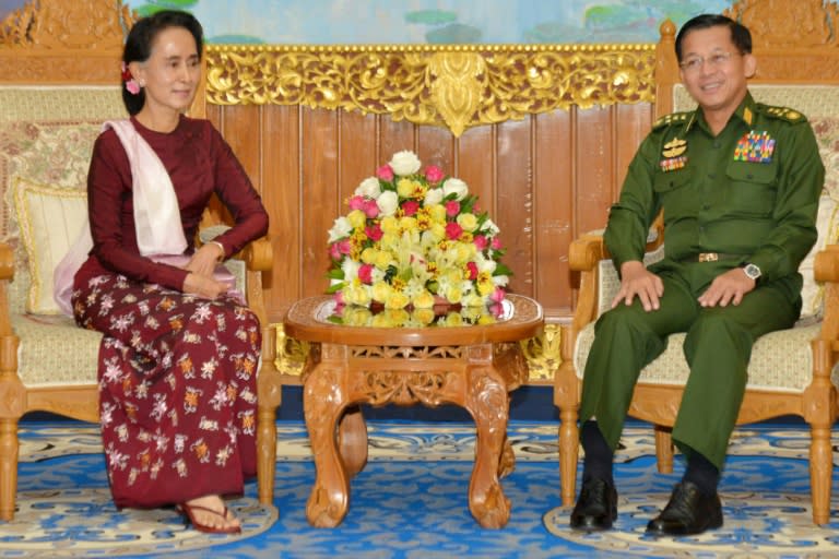 Observers see a rapprochement between Suu Kyi, 70, and the military chief as crucial to ensuring the political handover stays on track