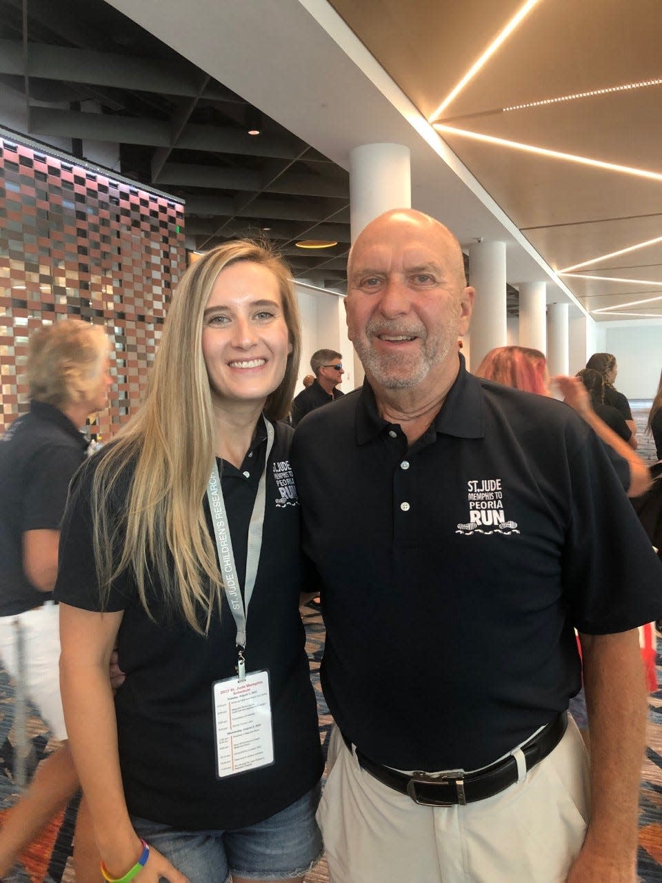 Kevin Paulter and his daughter Jeri Paulter have run the St. Jude Memphis to Peoria run for 30 years and 15 years, respectively, in remembrance of Kevin's son and Jeri's brother who died of cancer at age 12.