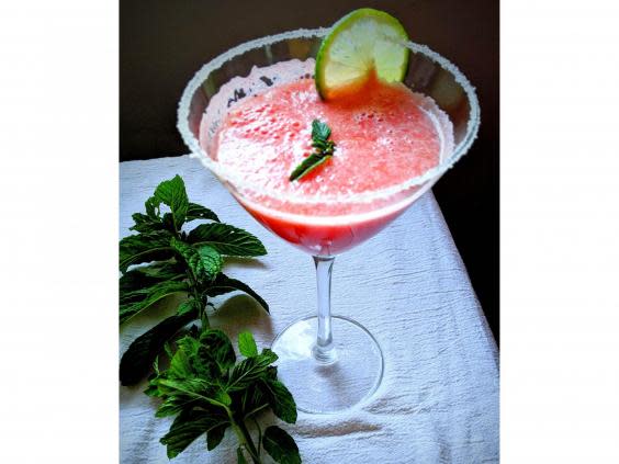 This is an easy and fresh drink to serve up in the sun (Romy Gill)