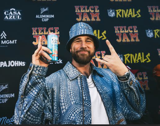 Travis Kelce Canned Tequila Cocktails