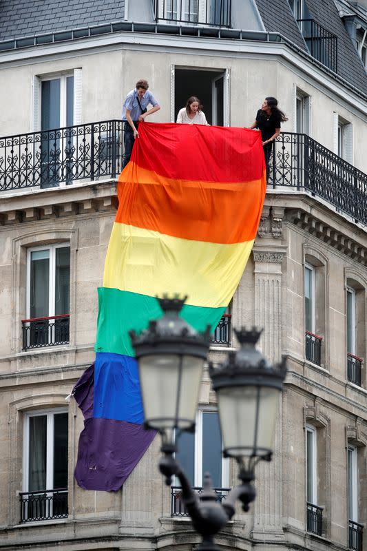 Paris LGBT march