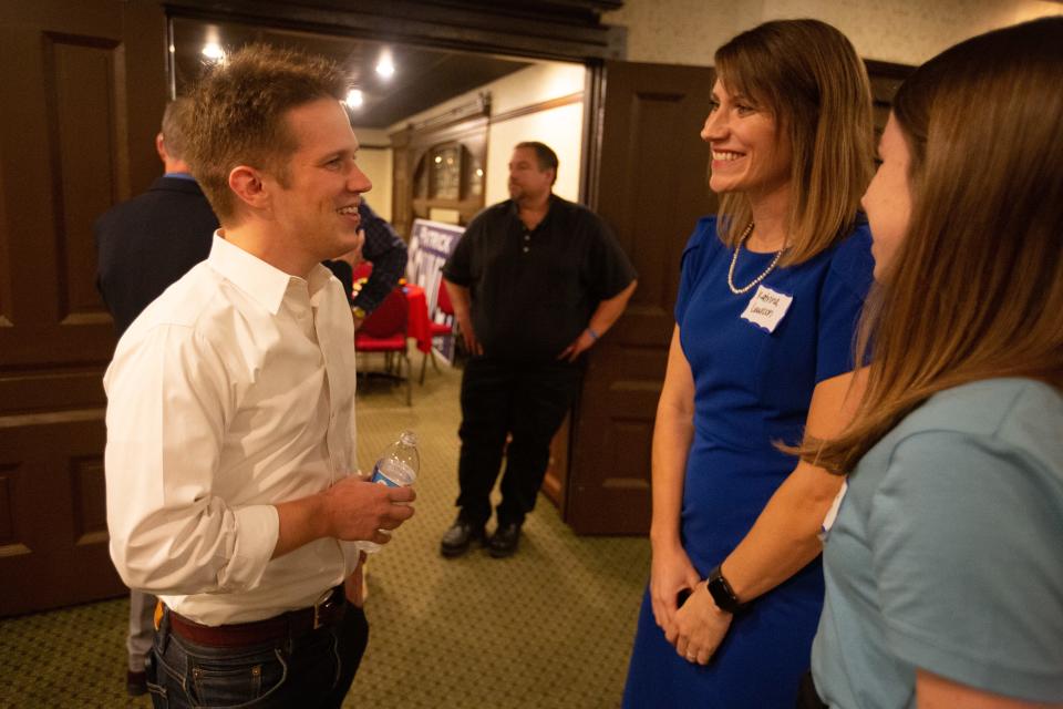 Patrick Schmidt, who ran for Congress in 2022, is now running for the Statehouse with the endorsement of Gov. Laura Kelly.