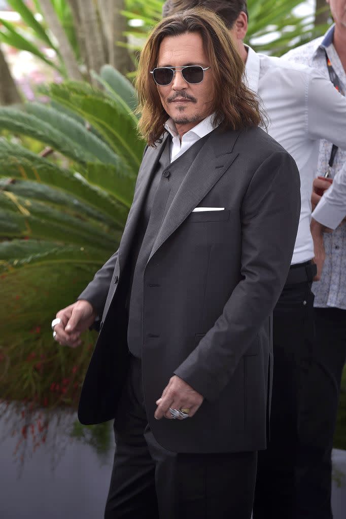 Johnny Depp at the Cannes Film Festival in 2023