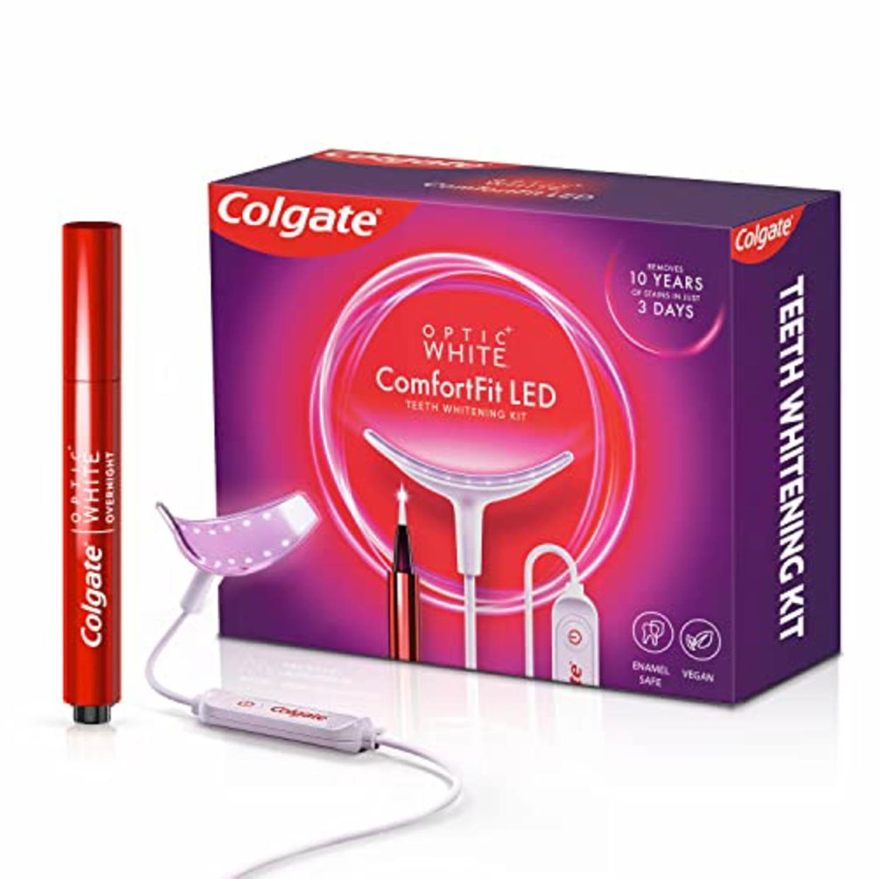 Colgate Optic White ComfortFit LED Whitening Kit (Amazon / Amazon)