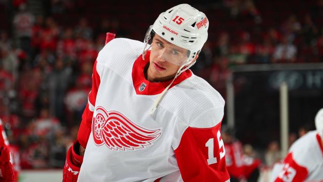 The Detroit Red Wings placed forward Jakub Vrana on waivers on Tuesday in a surprising move. (Getty Images)