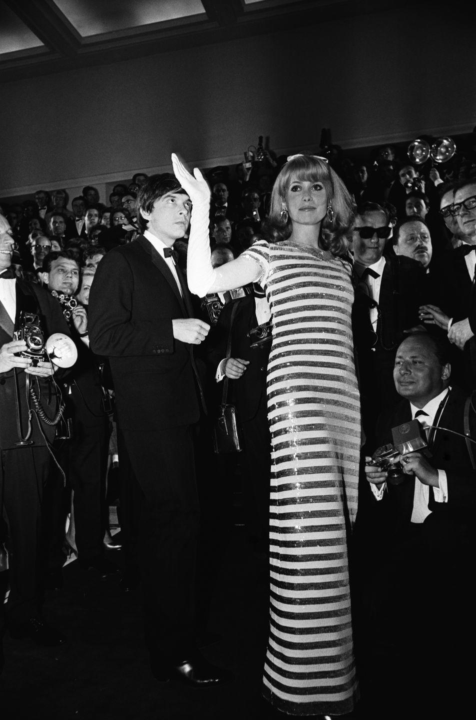 Catherine Deneuve at 1966's Cannes Film Festival
