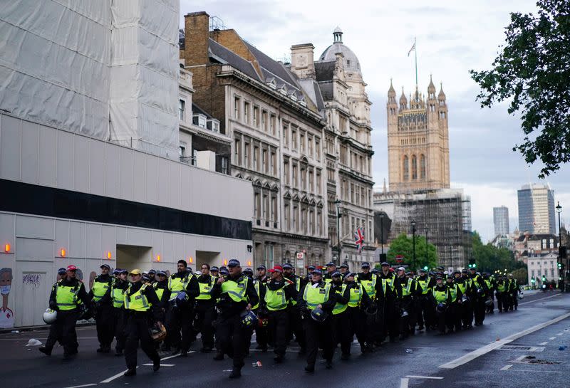 Protest against the death of George Floyd, in London