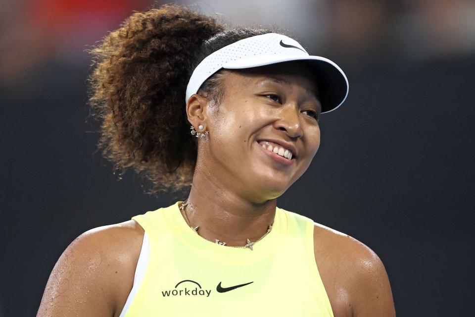 <p>Chris Hyde/Getty</p> Naomi Osaka at the Australian Open