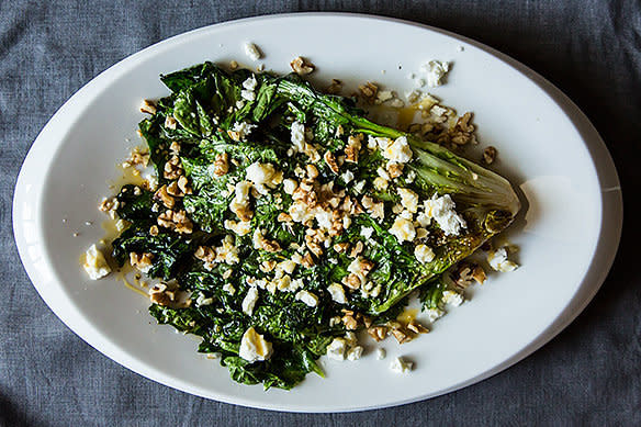 <strong>Get the <a href="http://food52.com/recipes/18952-wilted-escarole-with-feta-walnuts-and-honey" target="_blank">Wilted Escarole with Feta, Walnuts and Honey recipe</a> by Brooklyn Salt via Food52</strong>