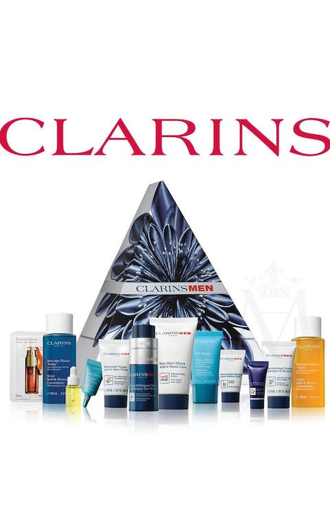 Clarins Men 12 Days of Christmas Advent Calendar - Credit: 2018 Advent Calendar, £60, Clarins Men/2018 Advent Calendar, £60, Clarins Men