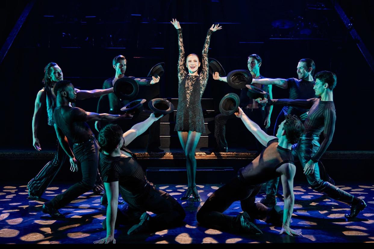 Oklahoma City University graduate Katie Frieden is starring as Roxie Hart in the 25th anniversary national tour of "Chicago."