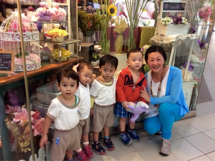leclare preschool students visit a local florist