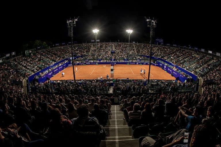 El estadio central del BALTC, sede de las 24a edición del ATP porteño