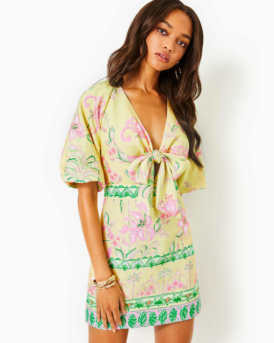 <p><a href="https://go.redirectingat.com?id=74968X1596630&url=https%3A%2F%2Fwww.lillypulitzer.com%2Fsoumya-short-sleeve-bow-romper%2F014710.html&sref=https%3A%2F%2Fwww.townandcountrymag.com%2Fstyle%2Ffashion-trends%2Fg60081553%2Flilly-pulitzer-65th-anniversary-collection%2F" rel="nofollow noopener" target="_blank" data-ylk="slk:Shop Now;elm:context_link;itc:0;sec:content-canvas" class="link ">Shop Now</a></p><p>Soumya Short Sleeve Bow Romper</p><p>lillypulitzer.com</p><p>$398.00</p>