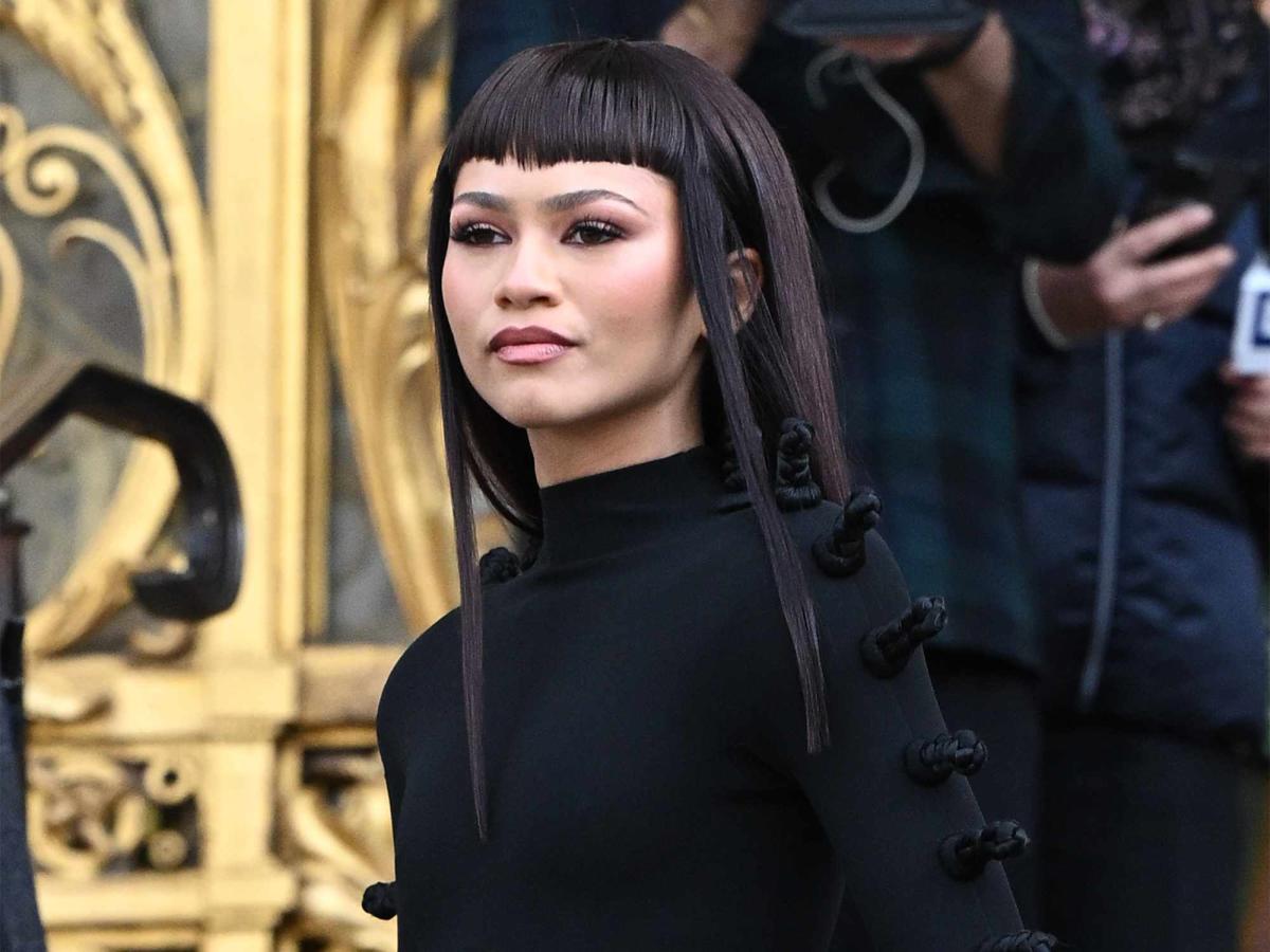 Zendaya Got New Sci-Fi Micro Bangs Just in Time for Couture Fashion Week