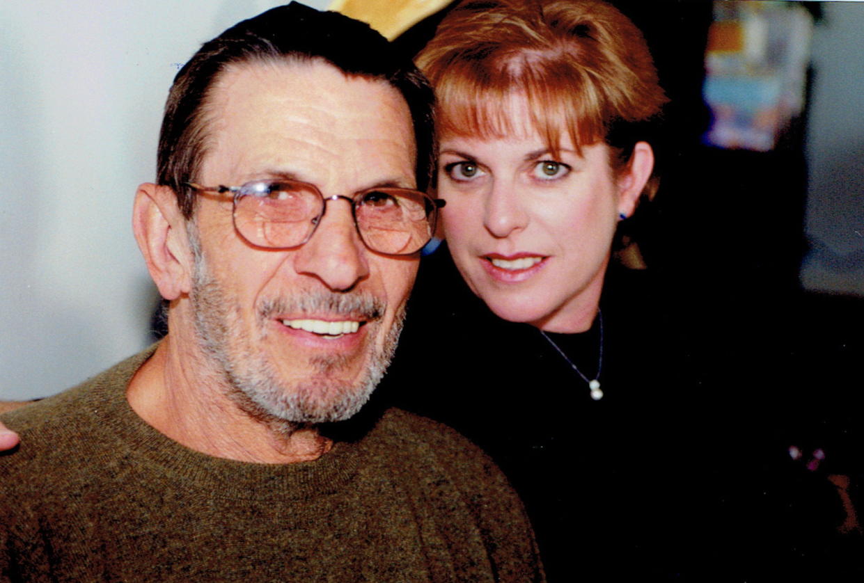 Star Trek icon, Leonard Nimoy, with his daughter Julie Nimoy (Photo: Courtesy Julie Nimoy/David Knight)