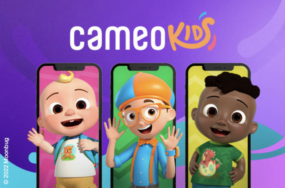 A photo of characters included in Cameo Kids, provided by the company.