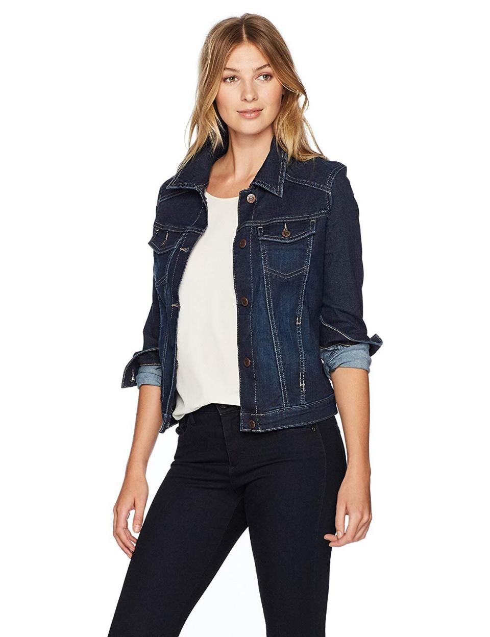 Riders by Lee Indigo Women's Stretch Denim Jacket (Photo: Amazon)