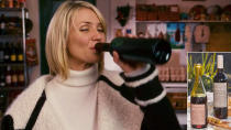 <p>What better way to emulate Amanda's first night at Iris's countryside cottage than to sip wine from Cameron Diaz herself?</p> <p>The star's organic wine label, Avaline, has a full range of varietals, including the limited-edition, hand-harvested pinot noir. With hints of roasted strawberries and wild plum, it's just light-bodied enough for a swig or two at the local market.</p> <p><strong>Buy It!</strong> Avaline Pinot Noir, $26; <a href="https://drinkavaline.com/products/avaline-pinot-noir" rel="nofollow noopener" target="_blank" data-ylk="slk:drinkavaline.com;elm:context_link;itc:0;sec:content-canvas" class="link ">drinkavaline.com</a></p>