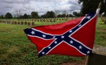 General view of the McGavock Confederate Cemetery in Franklin, Tennessee