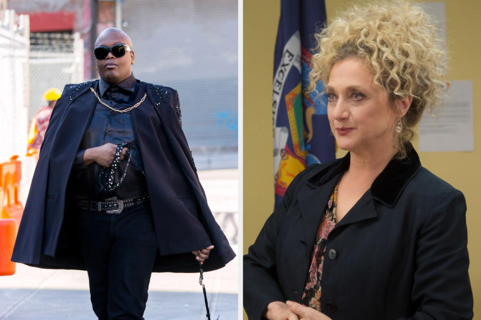 <div><p>"I do love Kimmy, but I'd watch the hell out of an <i>Unbreakable Titus Andromedon & Lillian Kaushtupper</i>. I mean, Titus Andromedon is one of the best characters of all time; his quotes are legendary. And Carol Kane, 'nuff said."</p><p>—<a href="https://www.buzzfeed.com/queenbavmorda" rel="nofollow noopener" target="_blank" data-ylk="slk:queenbavmorda;elm:context_link;itc:0;sec:content-canvas" class="link ">queenbavmorda</a></p></div><span> Eric Liebowitz /Netflix / courtesy Everett Collection</span>