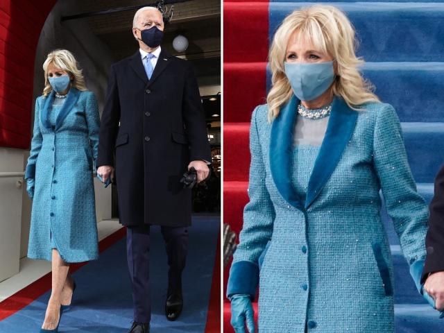 Designer of Jill Biden's inauguration outfit says her dress