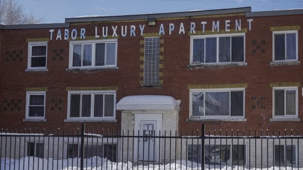 The City of Ottawa pays to house families in these apartments in Vanier when family shelters are overflowing. Many stay months, if not years, and some report living with bedbugs and other vermin — reports the owner denies. (Jean Delisle/CBC - image credit)