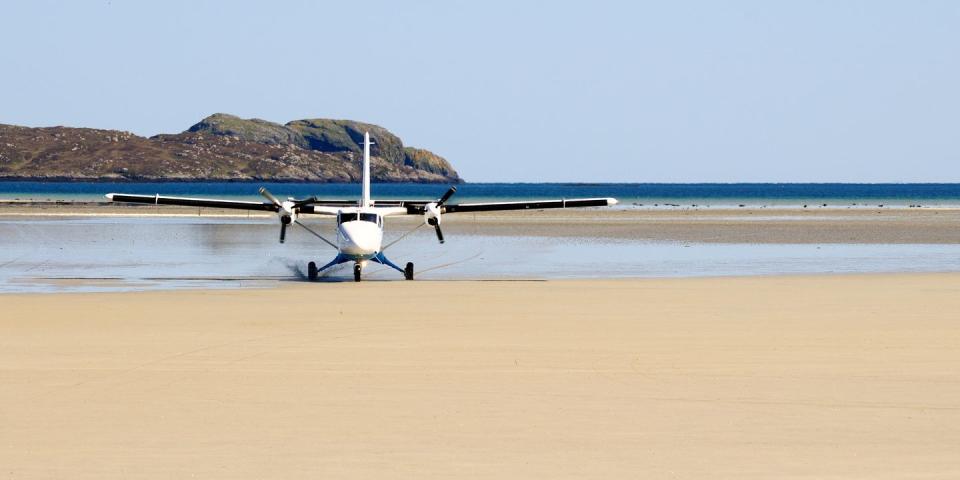 Photo credit: Land on the beach in Barra - Getty Images