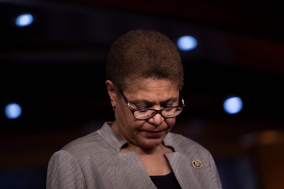 CBC Chair Rep. Karen Bass, D-Calif.