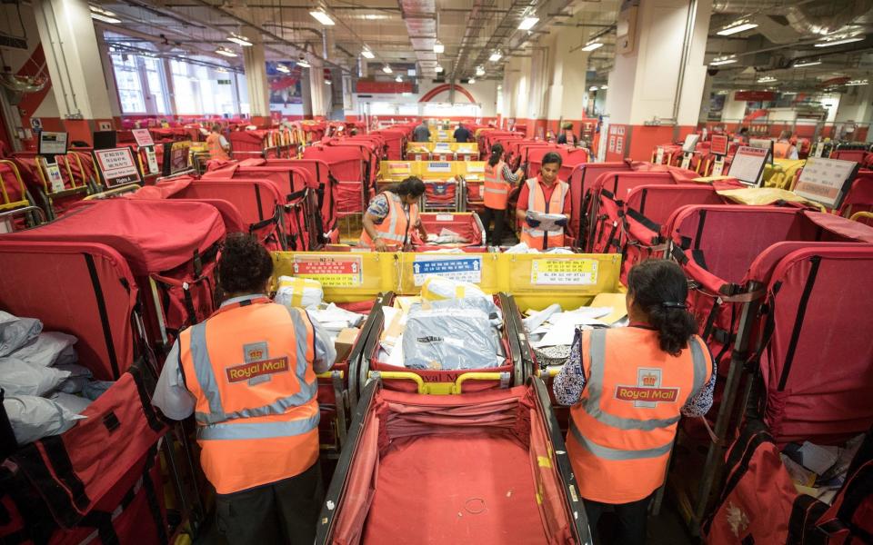 Inside Royal Mail's Mount Pleasant sorting office - Bloomberg