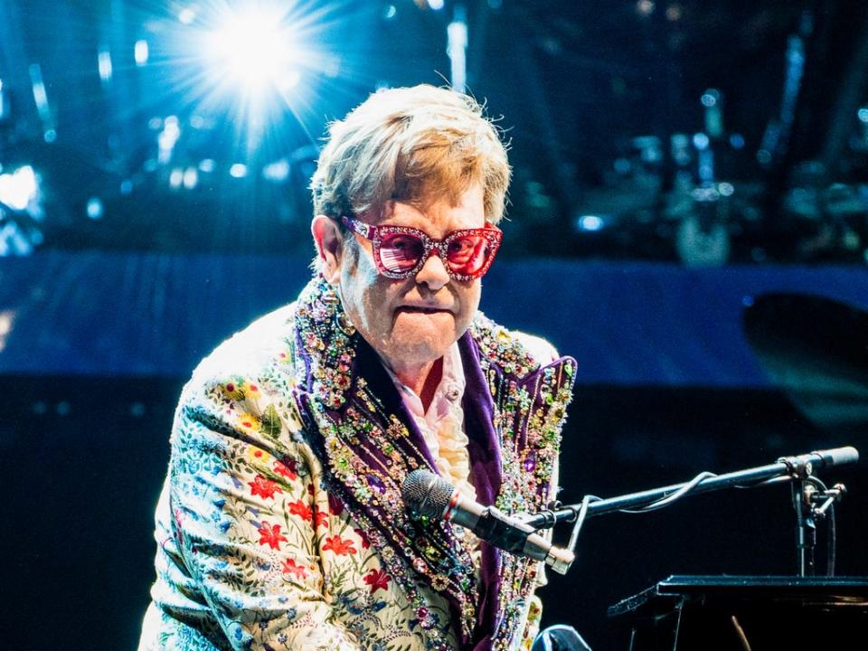 Elton John performing (Getty Images)