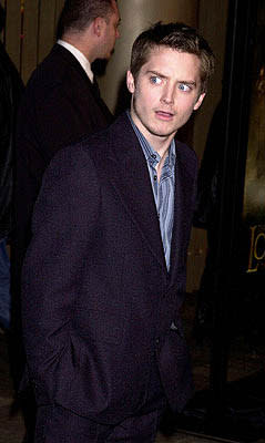 Elijah Wood at the Hollywood premiere of New Line's The Lord of The Rings: The Fellowship of The Ring