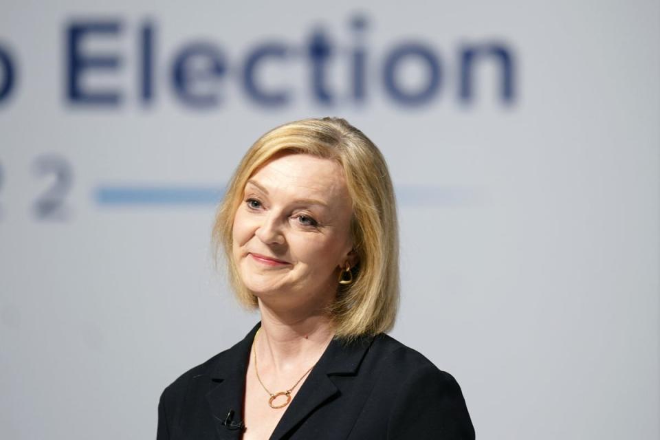 Liz Truss would slash green levies on energy bills if she is the next occupant of Number 10 (PA) (PA Wire)
