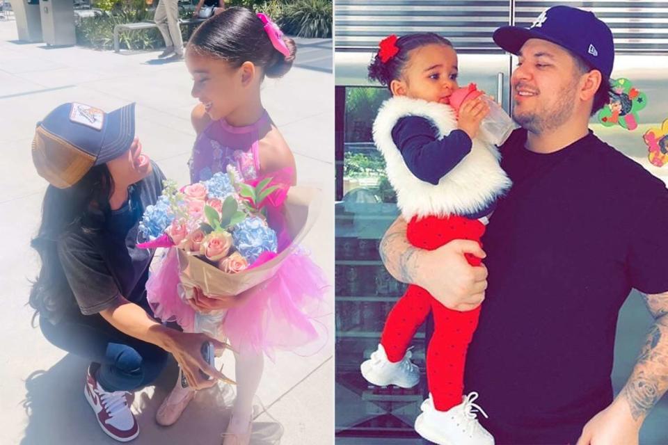 <p>Blac Chyna/Instagram; Kris Jenner/Instagram</p> Blac Chyna with Dream, the youngster with Rob Kardashian.