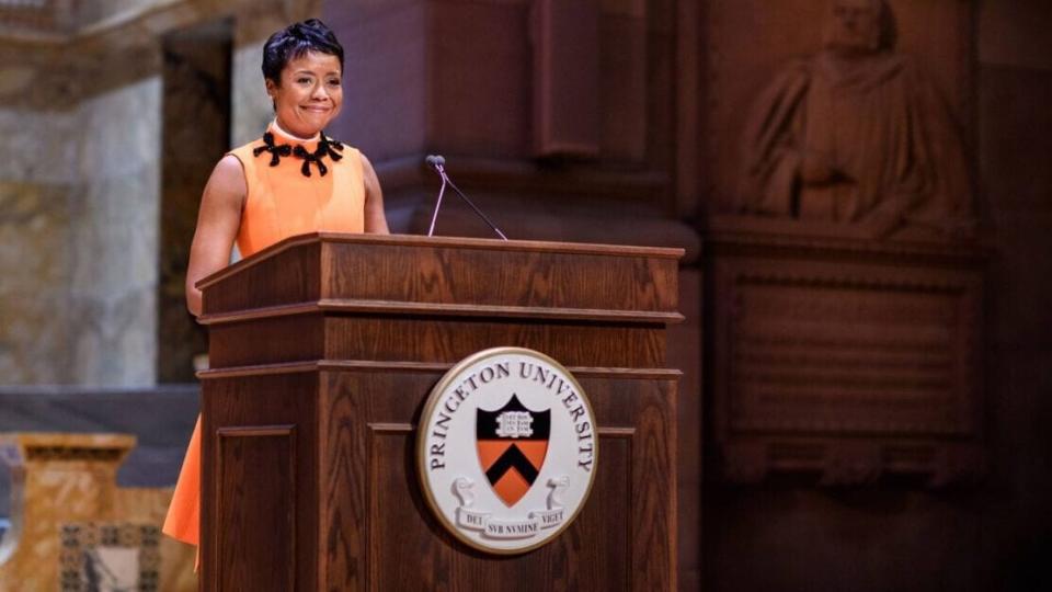 Mellody Hobson (via Princeton University)